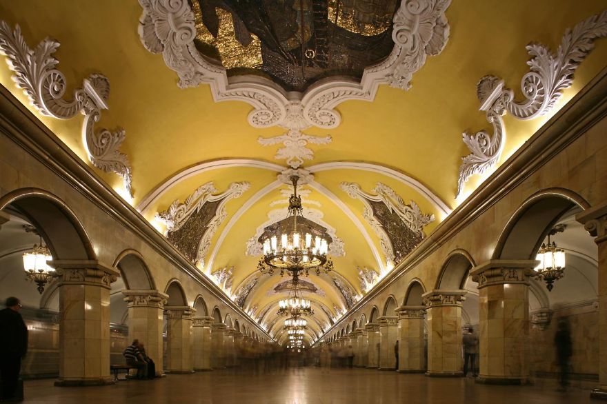 4 Avtovo Metro Station St. Petersburg Russia